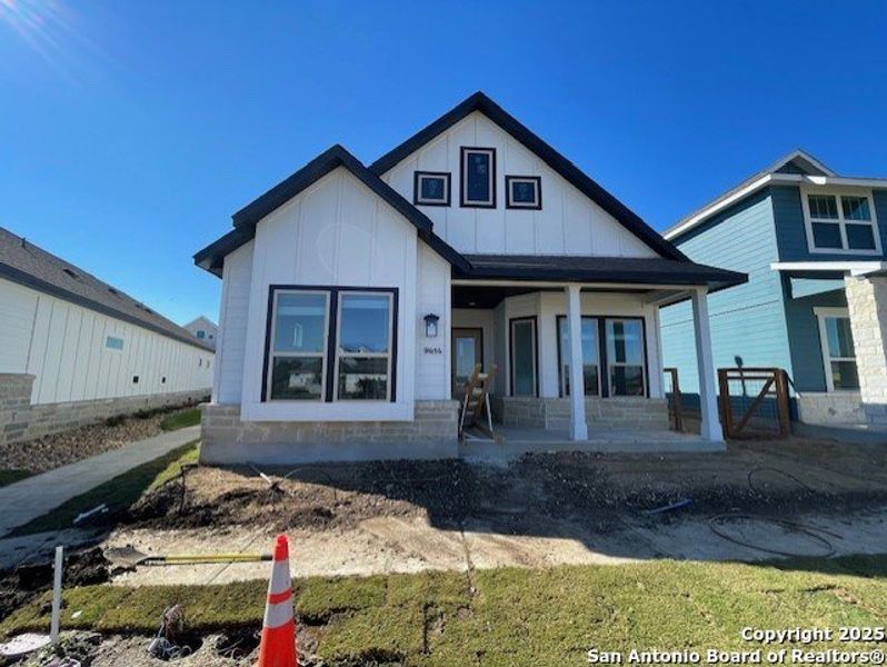 In-progress construction of a new home in The Crossvine, Schertz, TX (Image 31).