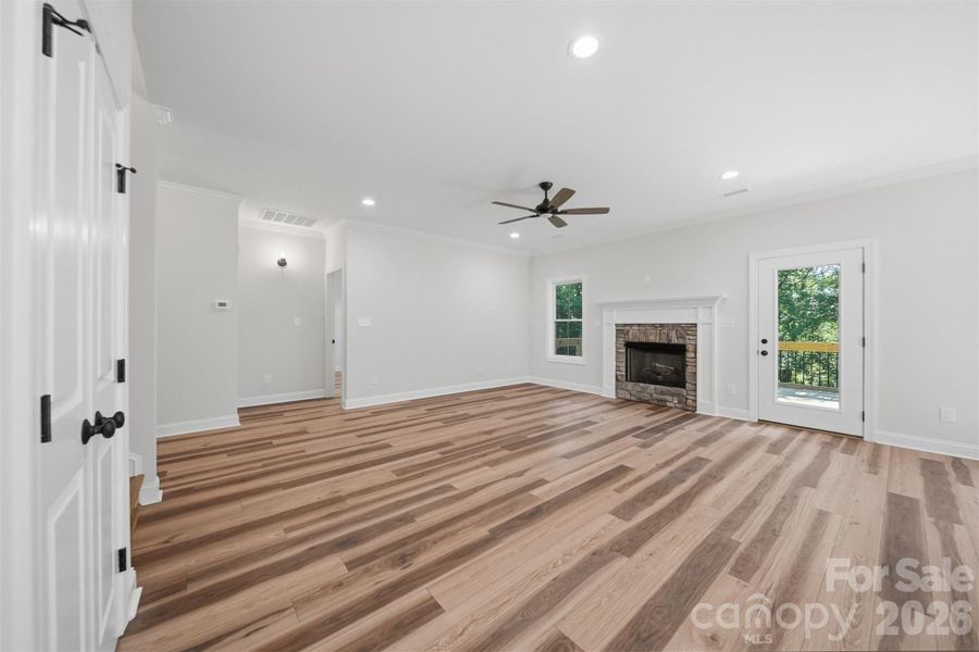 Spacious, unfurnished interior of a new home in , Hickory (Image 36). Spacious, unfurnished interior of a new home in , Hickory (Image 36).