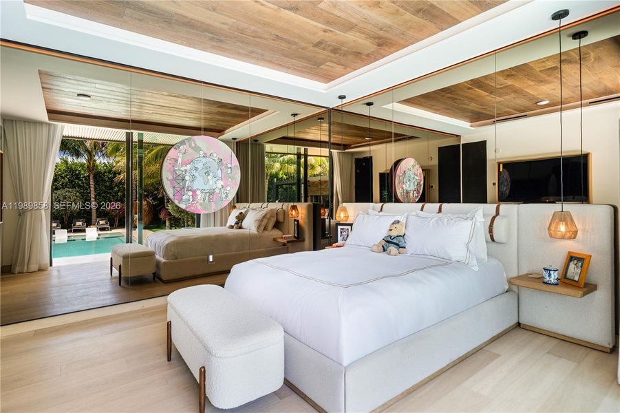 Furnished interior view inside a new home in , Miami (Image 17). Furnished interior view inside a new home in , Miami (Image 17).