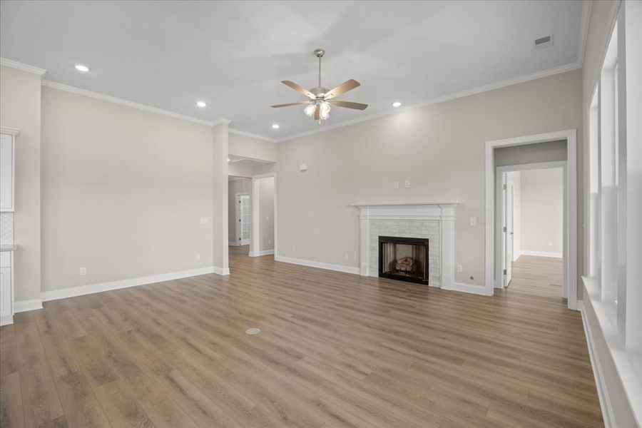 Spacious, unfurnished interior of a new home in Sinclair at Crawford Creek, Grovetown (Image 20). Spacious, unfurnished interior of a new home in Sinclair at Crawford Creek, Grovetown (Image 20).