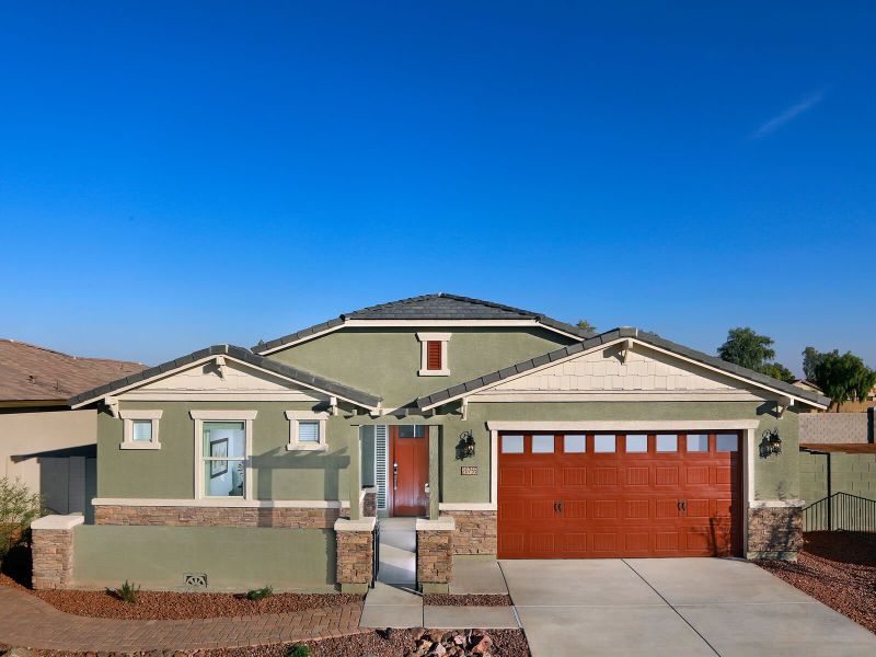 Bailey front exterior at Copper Ridge