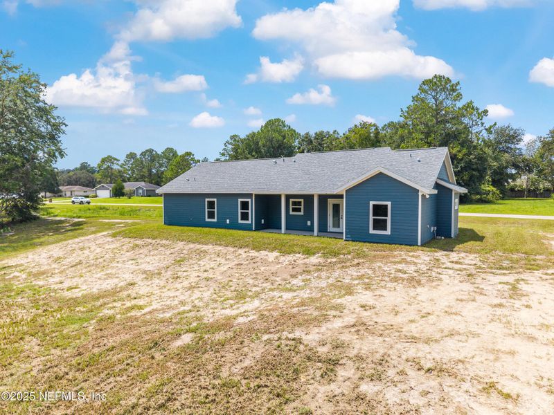 Front exterior of a new home in , Hampton, FL, highlighting curb appeal (Image 25).