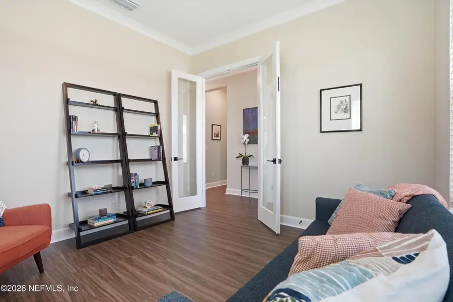 Furnished interior view inside a new home in Seven Pines 50' Rear Entry, Jacksonville (Image 15).