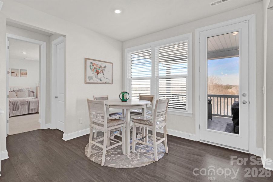 Furnished interior view inside a new home in Legacy at Reid's Cove, Mooresville (Image 6).