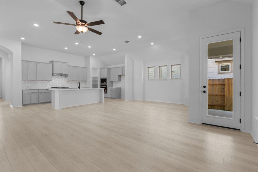 From Family Room to Open Concept Kitchen