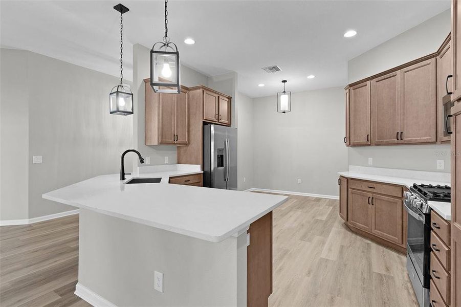 Furnished interior view inside a new home in , The Villages (Image 6). Furnished interior view inside a new home in , The Villages (Image 6).