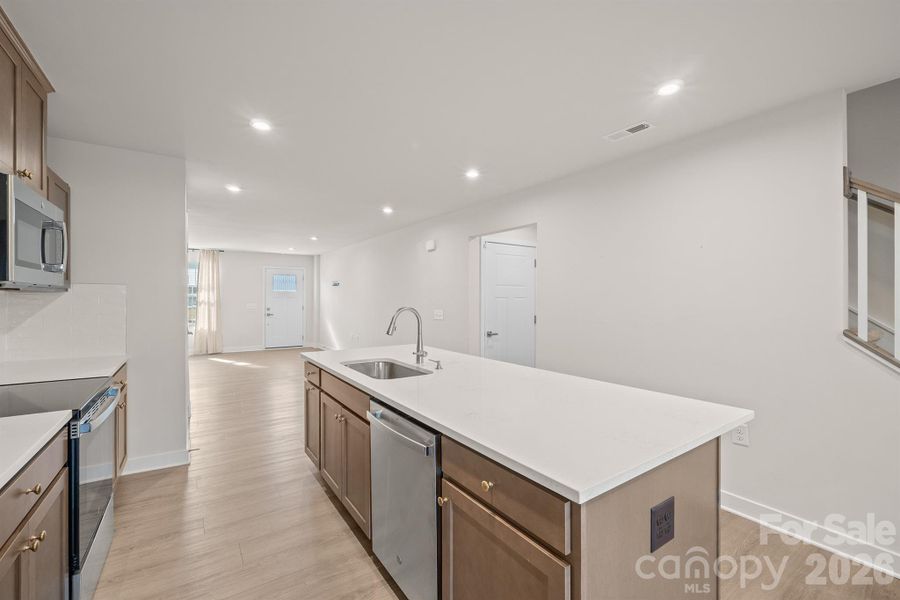 Furnished interior view inside a new home in , Troutman (Image 9).