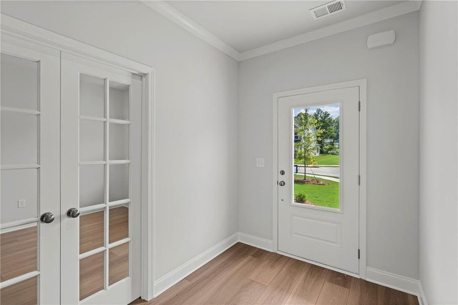 Spacious, unfurnished interior of a new home in Berkeley Mill, Cumming (Image 13). Spacious, unfurnished interior of a new home in Berkeley Mill, Cumming (Image 13).