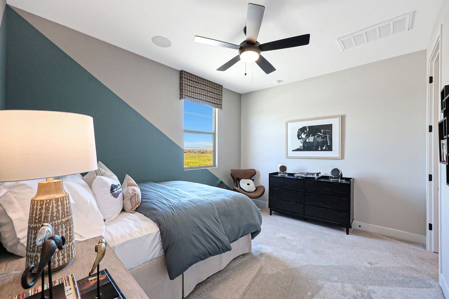 Representative furnished interior of a home built from the Sage by Mattamy Homes in Empire Pointe, Queen Creek (Image 53).