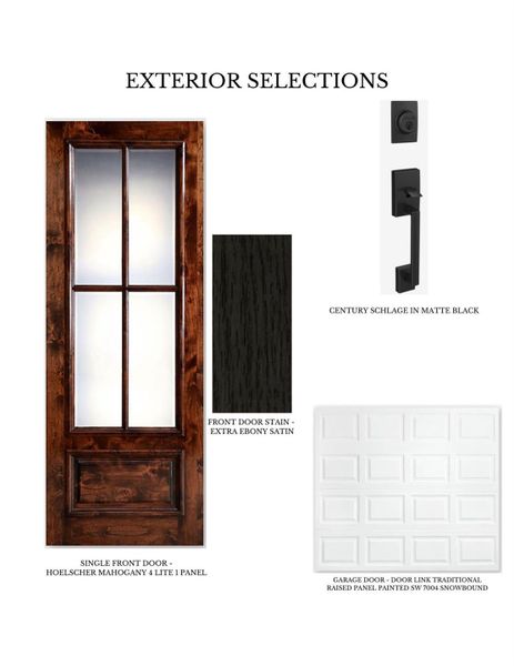 Sample of building materials used in homes in , Houston (Image 11).