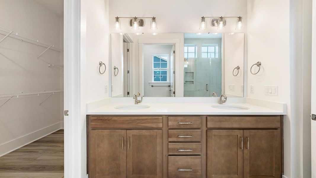 Furnished interior view inside a new home in , Summerville (Image 5).