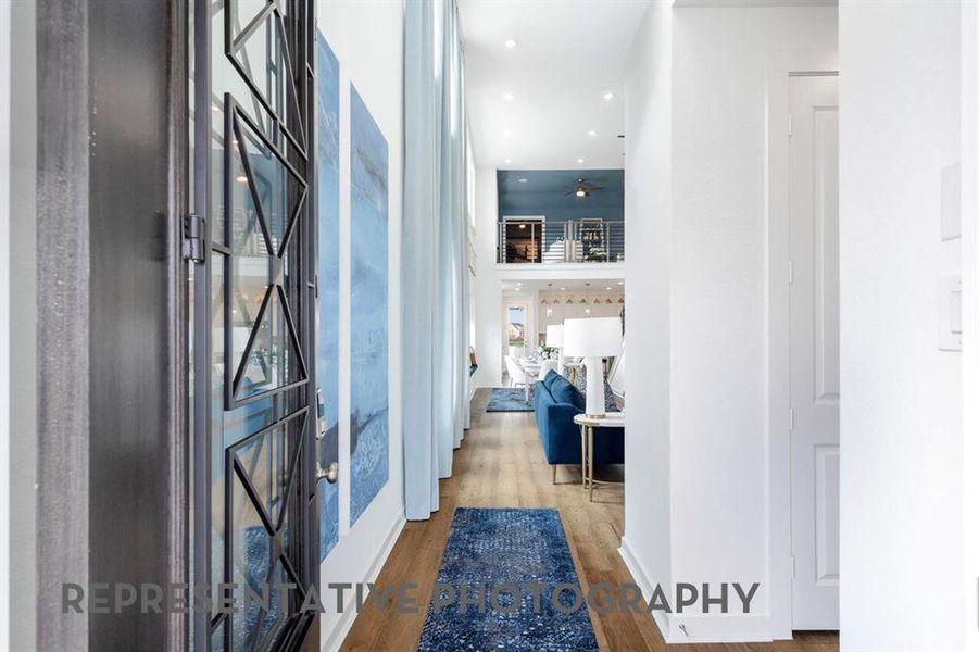 Furnished interior view inside a new home in Wellington, Haslet (Image 20).