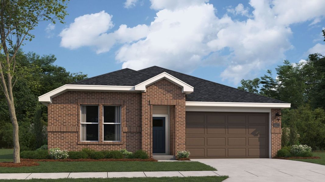 Representative exterior photo of a completed home built from the The Phoenix by Davidson Homes LLC in Ivy Glen, Perry, GA (Image 17).