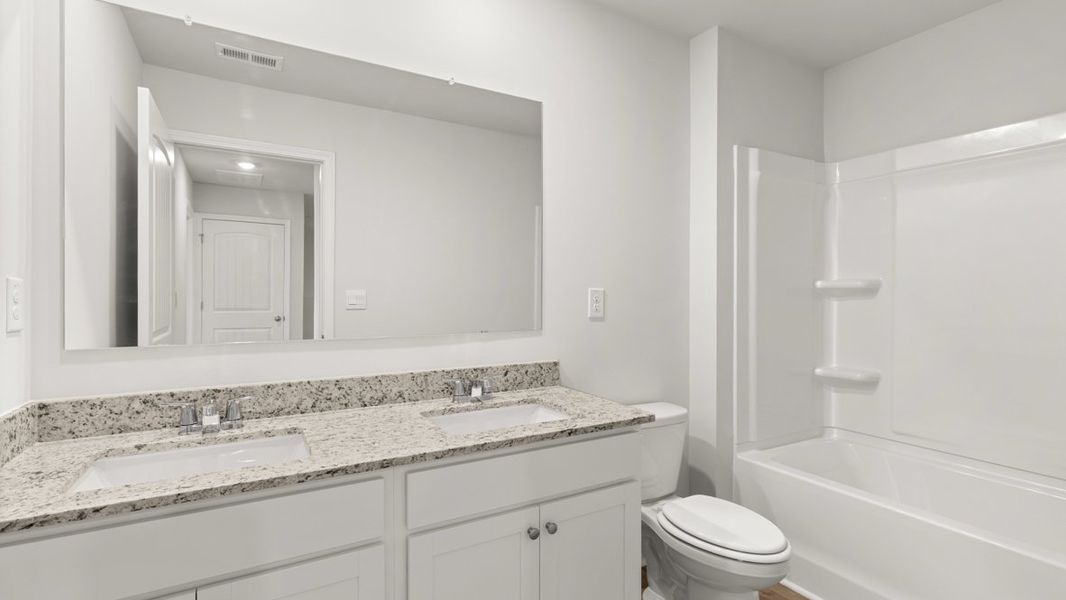 Furnished interior view inside a new home in Carlton, Douglasville (Image 11).