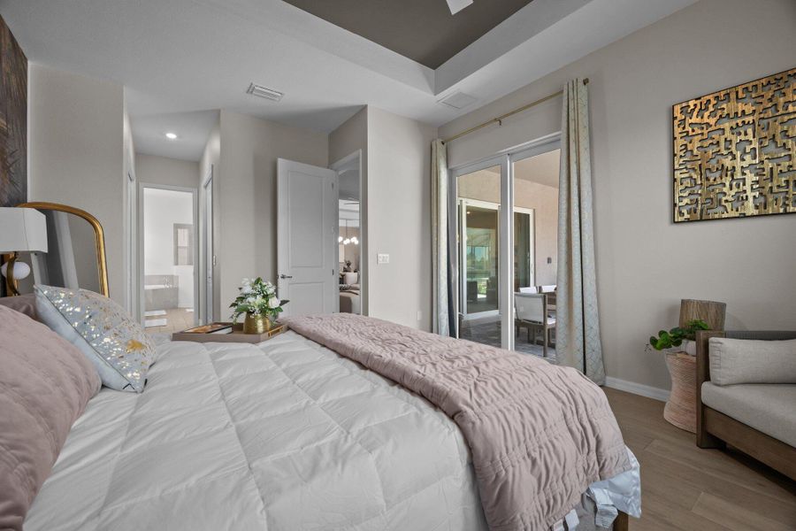 Furnished interior view inside a new home in , Venice (Image 10). Furnished interior view inside a new home in , Venice (Image 10).