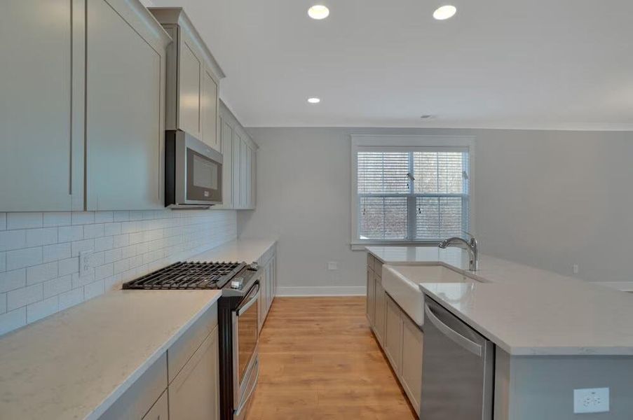 Furnished interior view inside a new home in Sweetgrass Station, Summerville (Image 6).