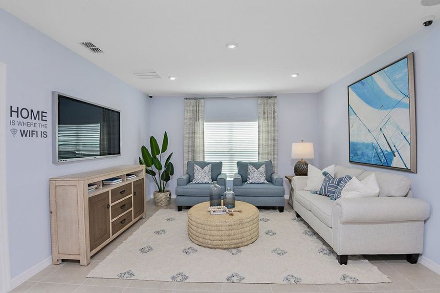 Furnished interior view inside a new home in Coopers Meadow, Jacksonville (Image 16).