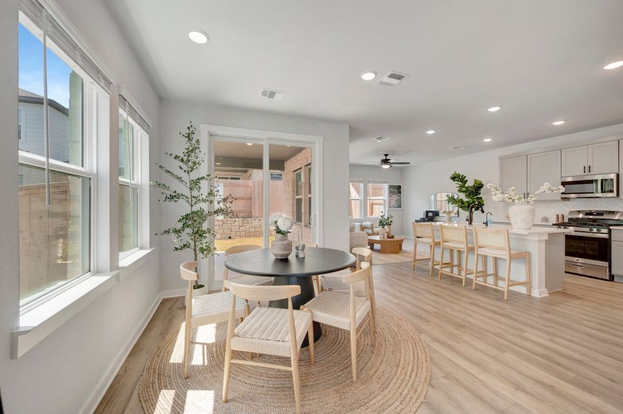 Furnished interior view inside a new home in Park Central, Georgetown (Image 12).