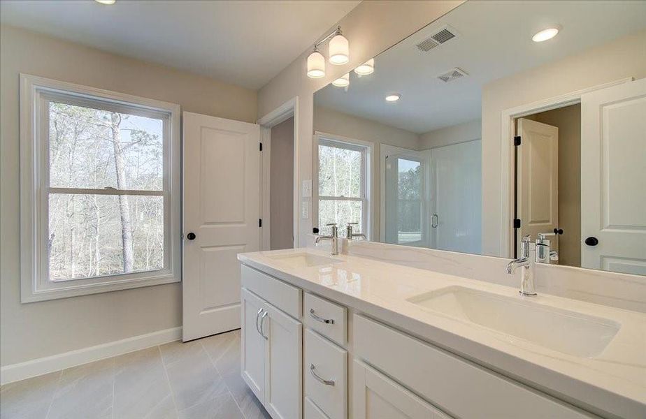 Furnished interior view inside a new home in Wildwood Place, Powder Springs (Image 11).