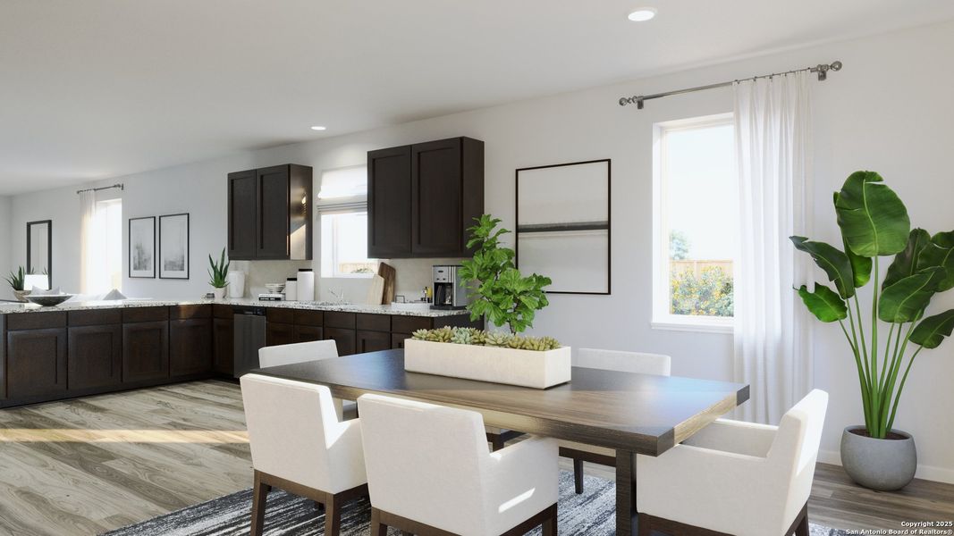 Furnished interior view inside a new home in Swenson Heights, Seguin (Image 28).