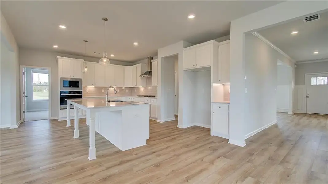 Furnished interior view inside a new home in Brighton, Locust Grove (Image 4).