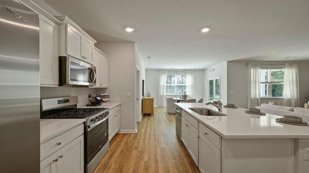 Furnished interior view inside a new home in The Ranch, Holly Hill (Image 11).