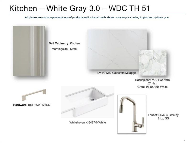 Sample of building materials used in homes in Ward's Crossing Townhomes, Johns Creek (Image 22).