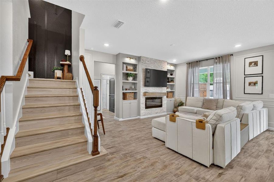 Furnished interior view inside a new home in Summerbrooke, Mount Dora (Image 14).