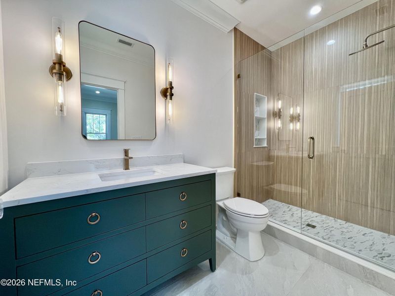 Furnished interior view inside a new home in , Jacksonville (Image 13).