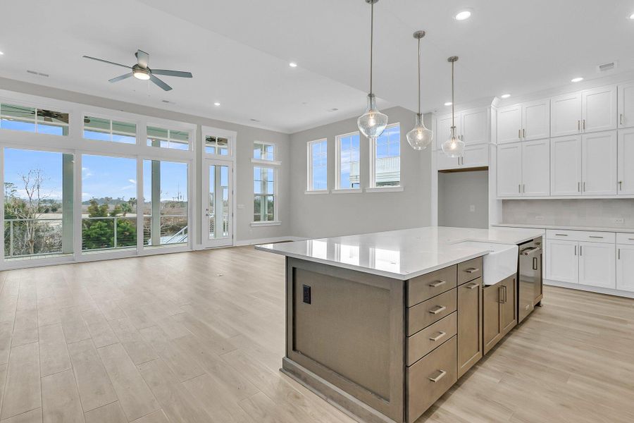 Furnished interior view inside a new home in , Mount Pleasant (Image 9).