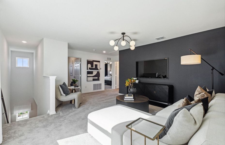 Furnished interior view inside a new home in Clearhaven, Princeton (Image 5).