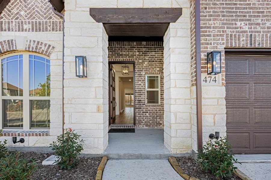 Exterior details and patio area of a home in Bear Creek Classic 60, Lavon (Image 3). Exterior details and patio area of a home in Bear Creek Classic 60, Lavon (Image 3).