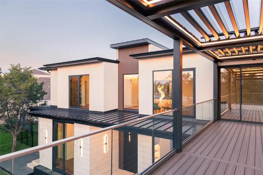 A modern architectural marvel showcasing expansive outdoor living areas and sleek design.