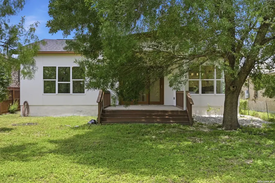 Exterior details and patio area of a home in , San Antonio (Image 3).