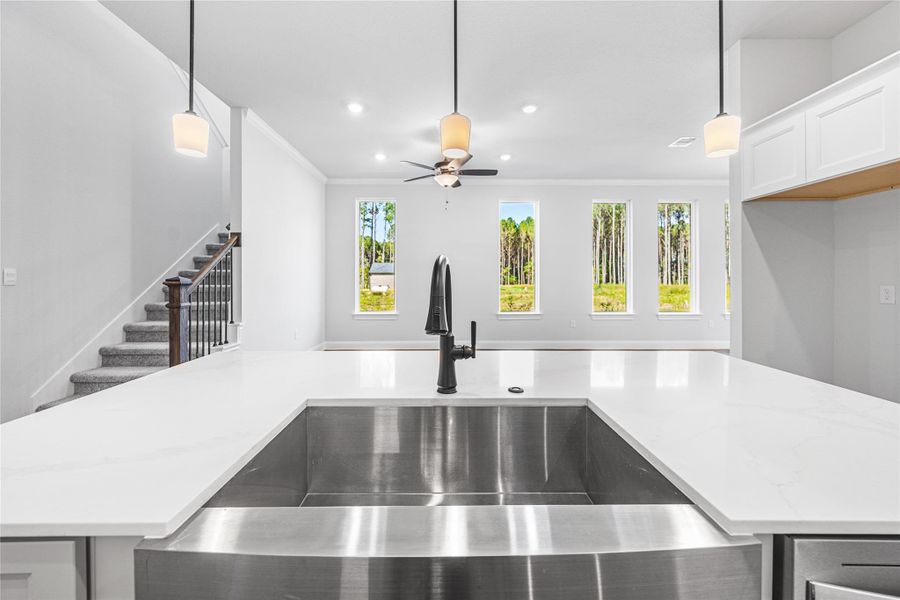 Close-up of interior finishes inside a home in Encino Estates, Dayton (Image 15).