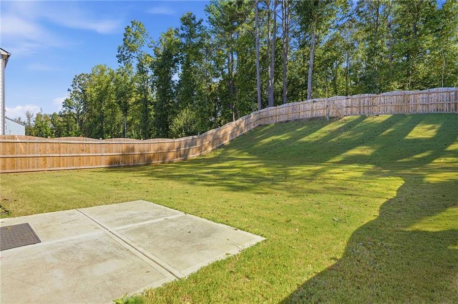 Exterior details and patio area of a home in , Dawsonville (Image 25).