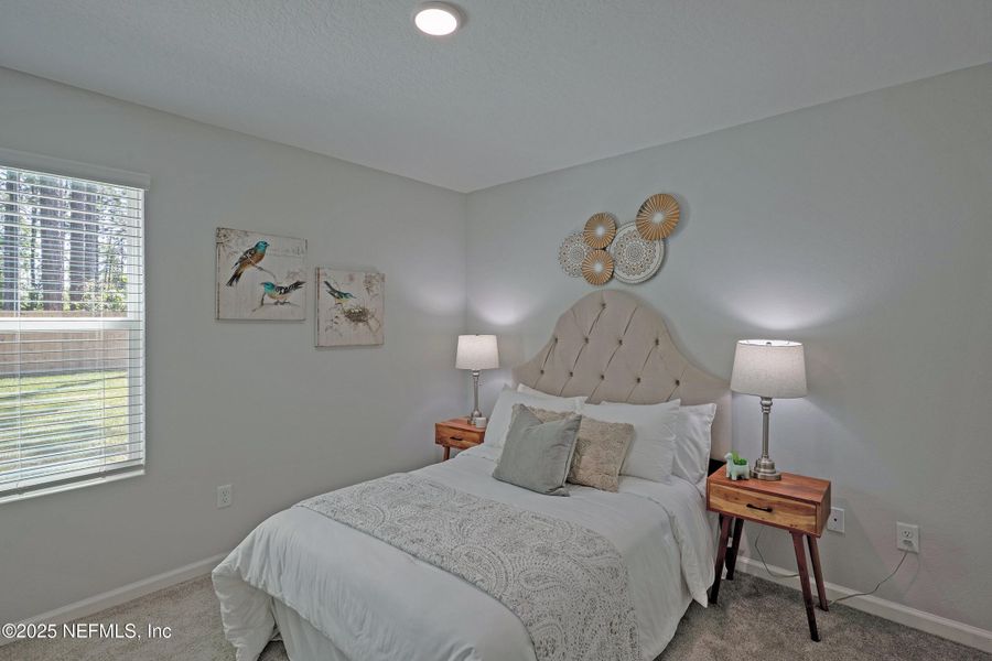 Furnished interior view inside a new home in , Jacksonville (Image 10).