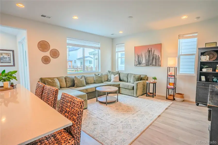 Furnished interior view inside a new home in , Monument (Image 12).