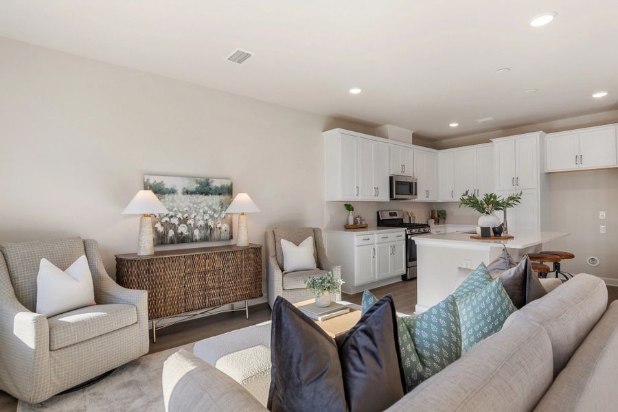 Similar Palmetto floorplan for inspiration - finishes and features vary