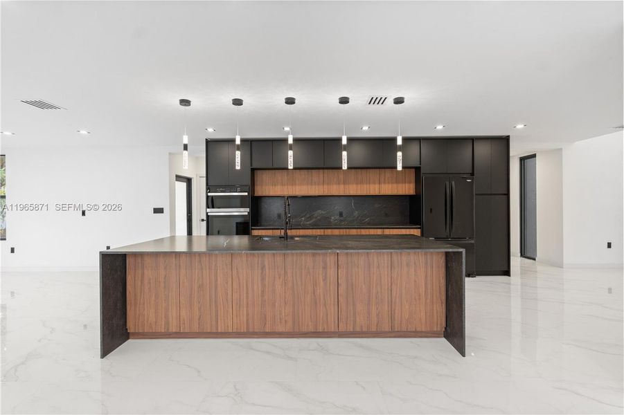 Furnished interior view inside a new home in , Miami (Image 5).