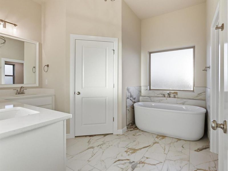 Furnished interior view inside a new home in , Tolar (Image 10).