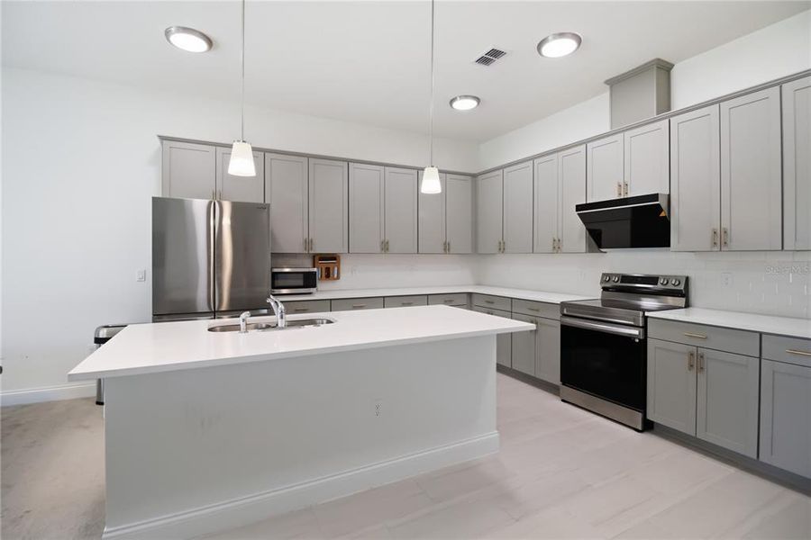 Furnished interior view inside a new home in Blue Diamond , Orlando (Image 54).