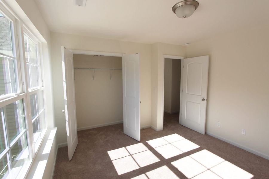 Representative unfurnished interior of a home built from the Burlington by Keystone Homes NC in The Wilcox, Greensboro (Image 19).