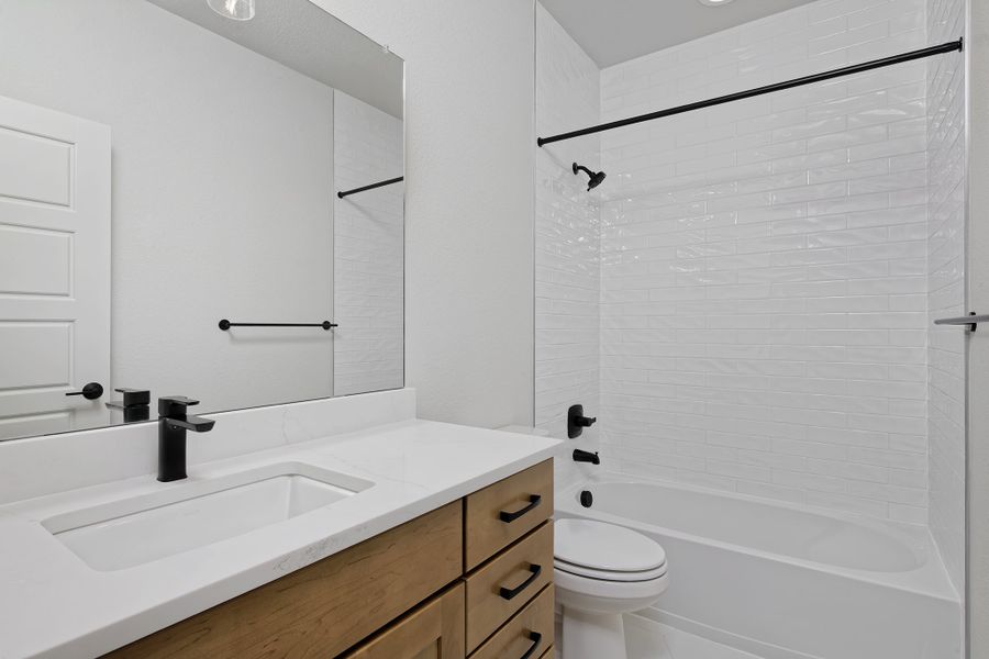 Furnished interior view inside a new home in Loretto Heights - Rise Collection, Denver (Image 11).