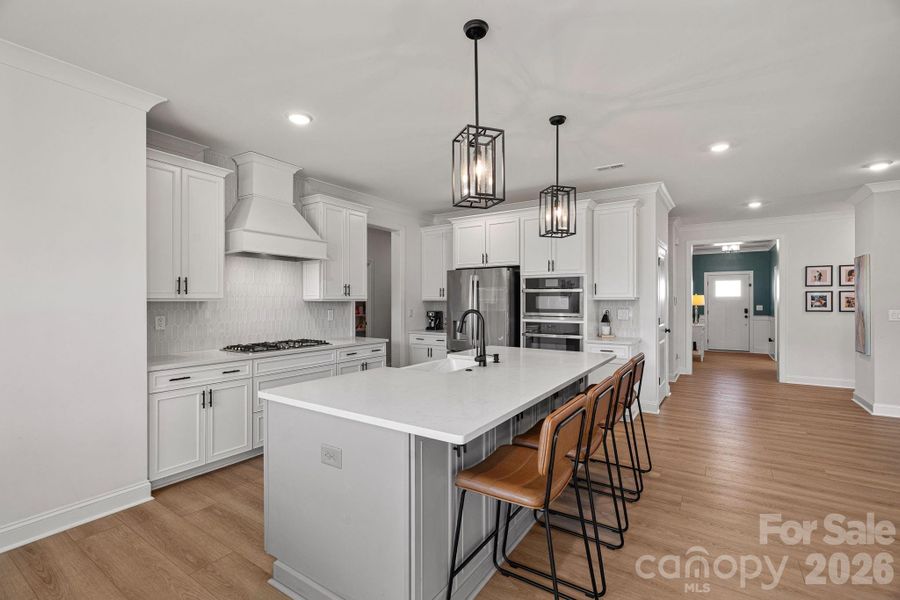 Furnished interior view inside a new home in , Huntersville (Image 31).