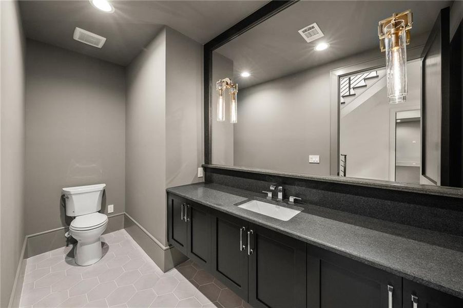 Furnished interior view inside a new home in , Sandy Springs (Image 10).