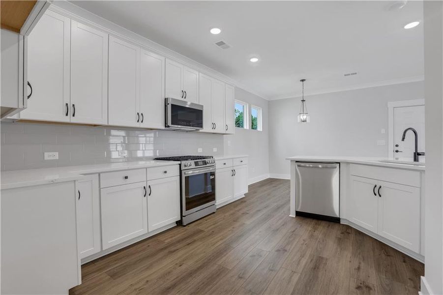 Furnished interior view inside a new home in Marble Tree, Ball Ground (Image 8).