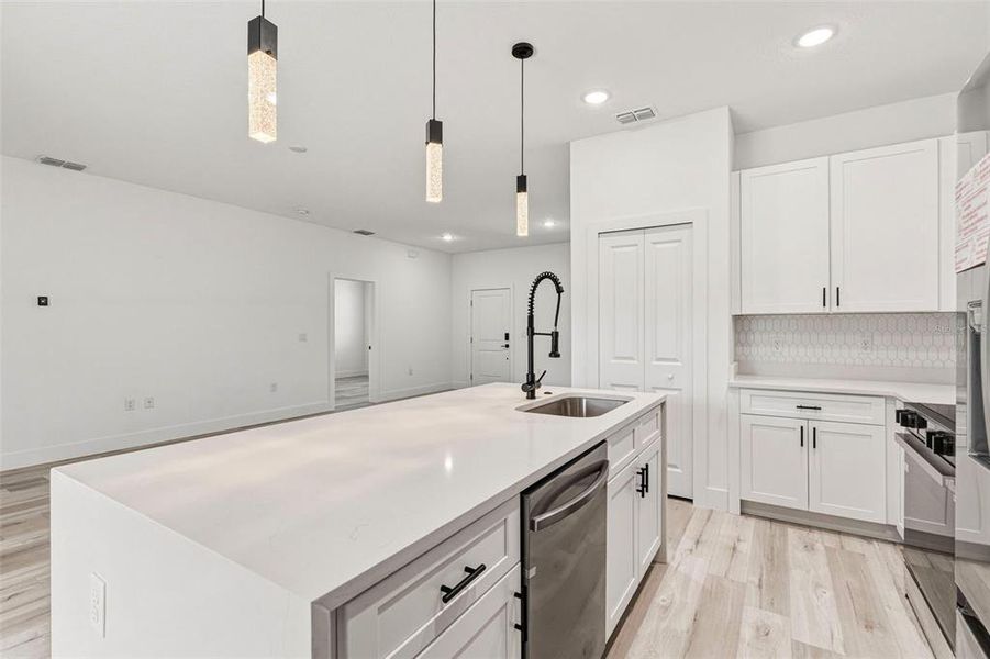 Furnished interior view inside a new home in , North Port (Image 15).