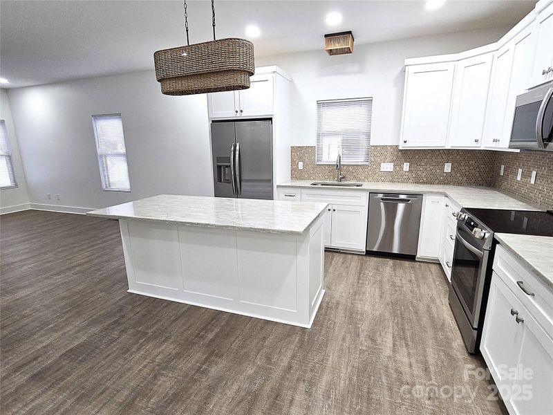 Furnished interior view inside a new home in , Hickory (Image 8).