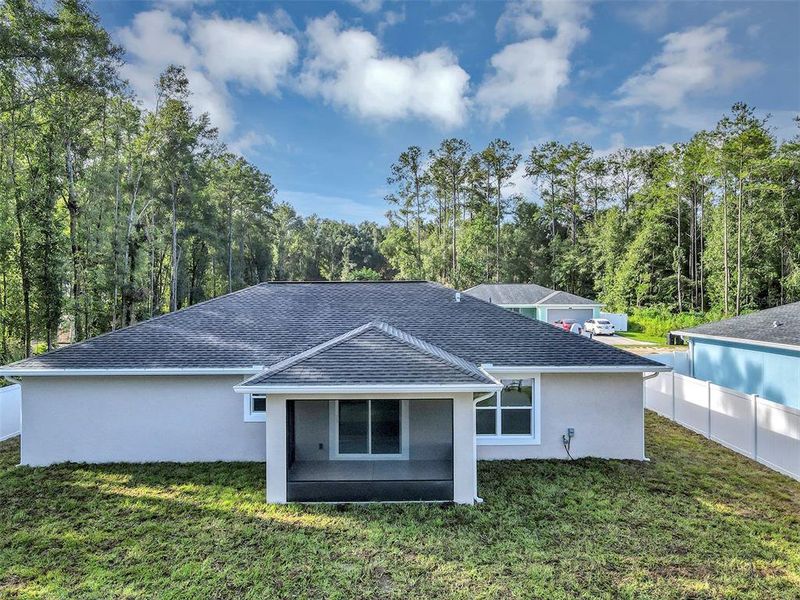 Exterior details and patio area of a home in , Ocala (Image 22).